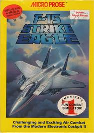 Box cover for F-15 Strike Eagle on the Apple II.
