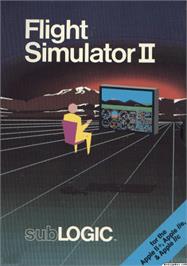Box cover for Flight Simulator 2 on the Apple II.