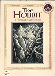 Box cover for Hobbit on the Apple II.