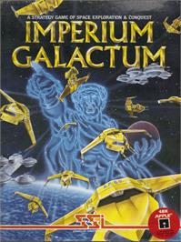 Box cover for Imperium Galactum on the Apple II.