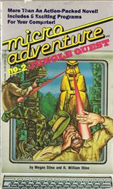Box cover for Jungle Quest on the Apple II.