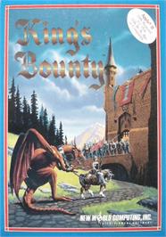 Box cover for King's Bounty on the Apple II.
