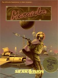 Box cover for Marauder on the Apple II.