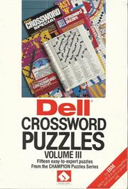 Box cover for Mickey's Crossword Puzzle Maker on the Apple II.