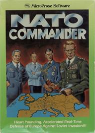 Box cover for NATO Commander on the Apple II.