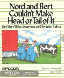 Box cover for Nord and Bert Couldn't Make Head or Tail of It on the Apple II.