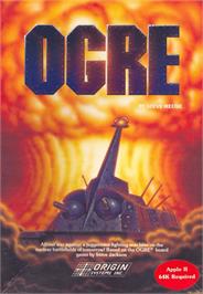 Box cover for Ogre on the Apple II.