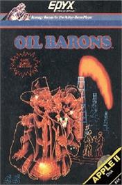 Box cover for Oil Barons on the Apple II.