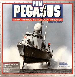 Box cover for PHM Pegasus on the Apple II.