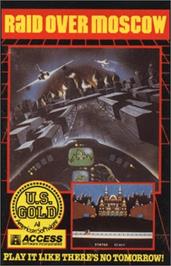 Box cover for Raid Over Moscow on the Apple II.