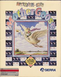 Box cover for Roberta Williams' Mixed-Up Mother Goose on the Apple II.