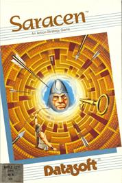 Box cover for Saracen on the Apple II.