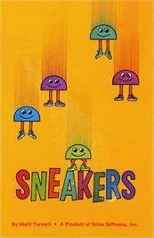 Box cover for Sneakers on the Apple II.