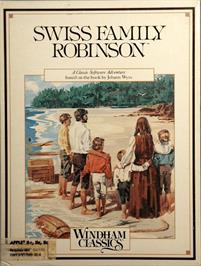 Box cover for Swiss Family Robinson on the Apple II.
