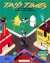 Box cover for Tass Times in Tonetown on the Apple II.