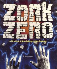 Box cover for Zork Trilogy on the Apple II.