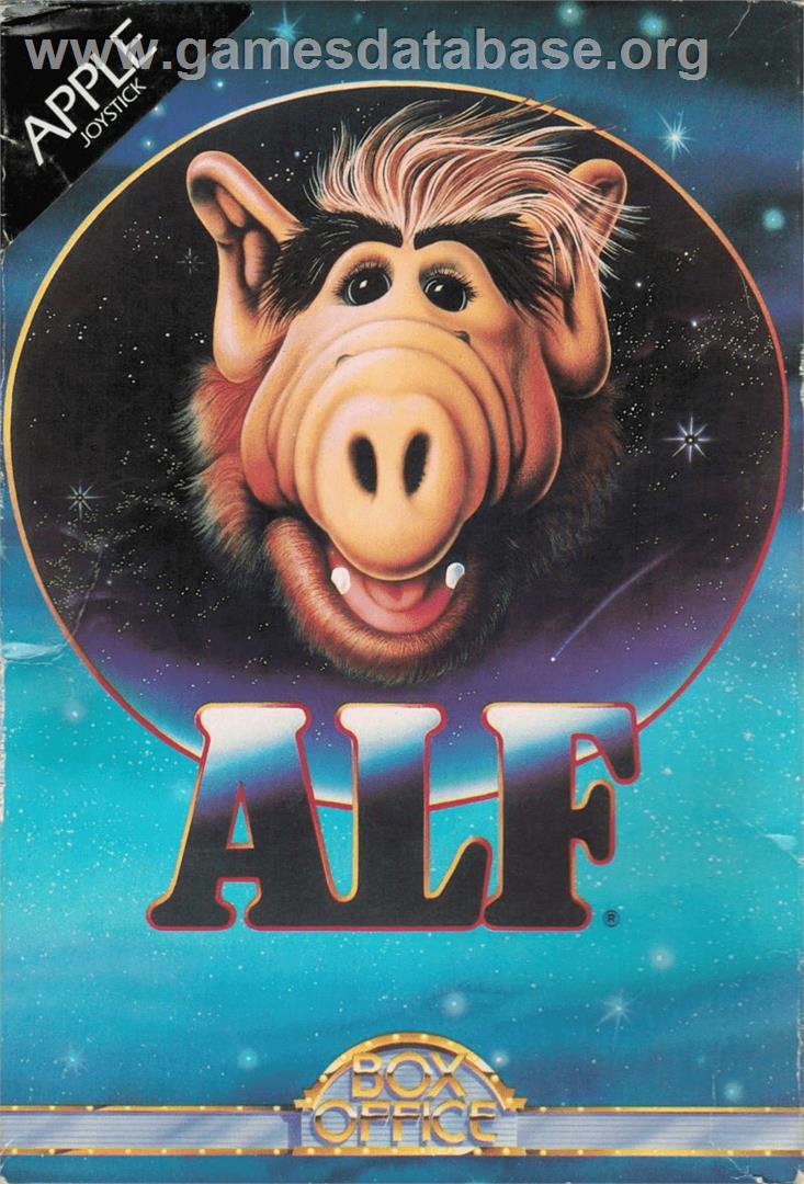 ALF: The First Adventure - Apple II - Artwork - Box