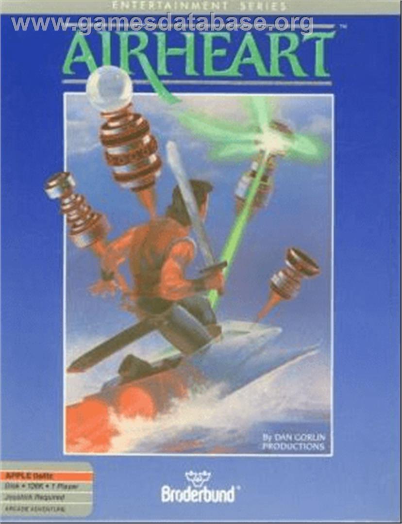 Airheart - Apple II - Artwork - Box