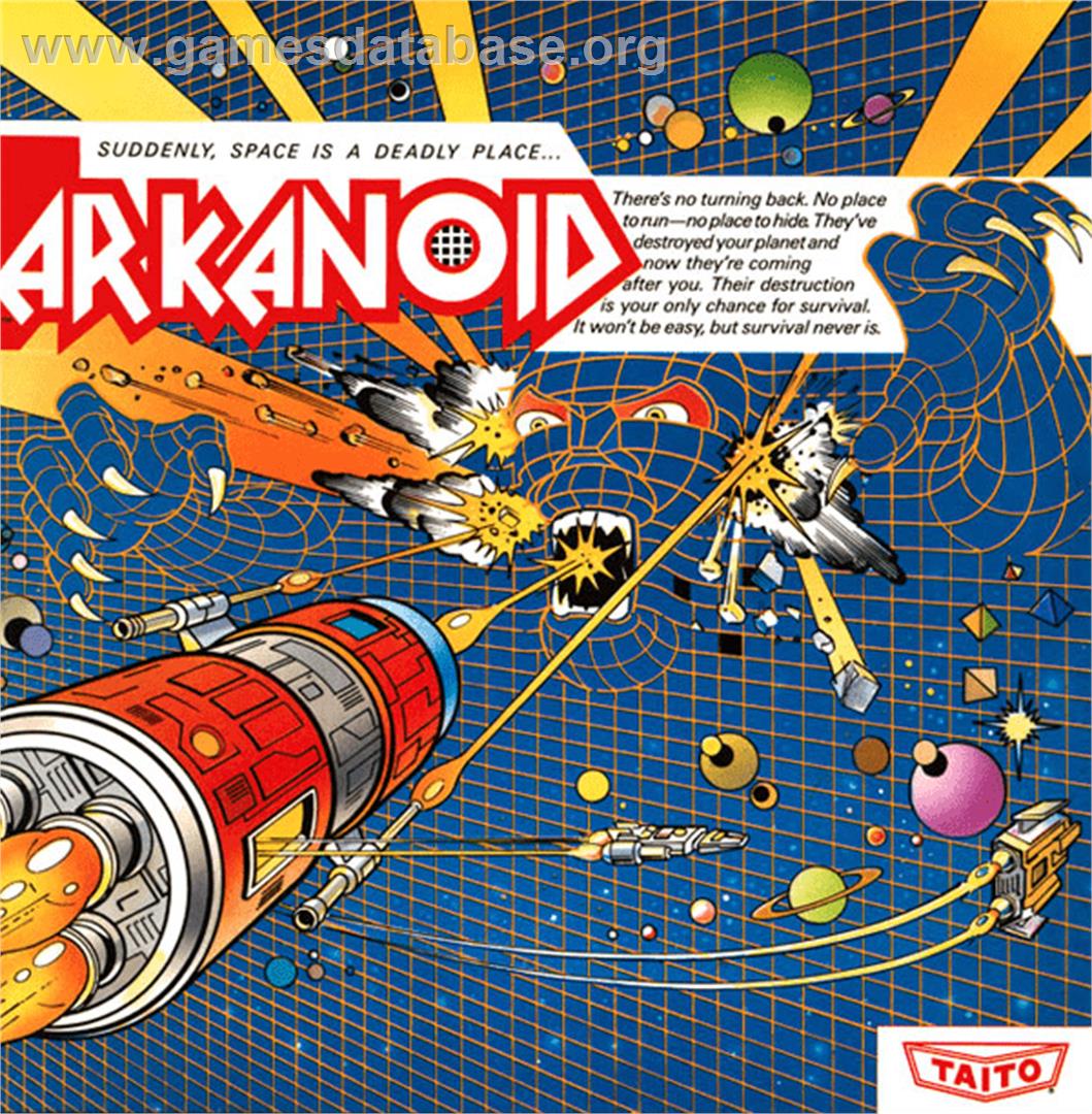 Arkanoid - Apple II - Artwork - Box