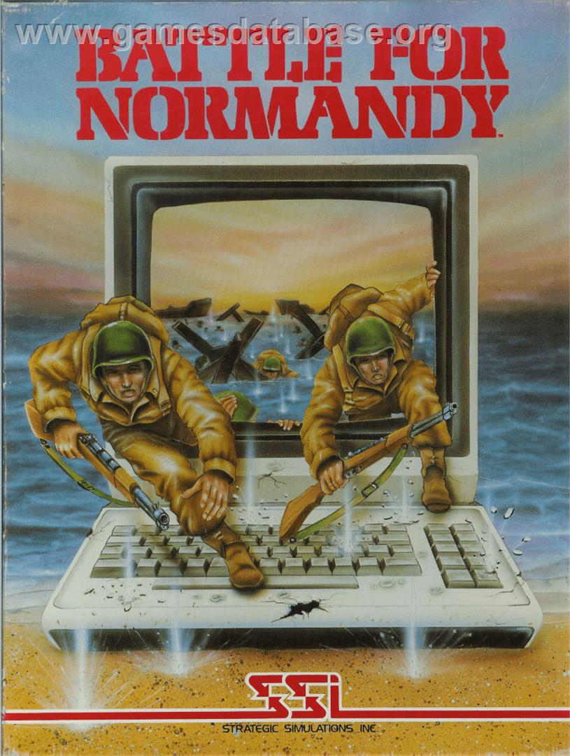 Battle for Normandy - Apple II - Artwork - Box
