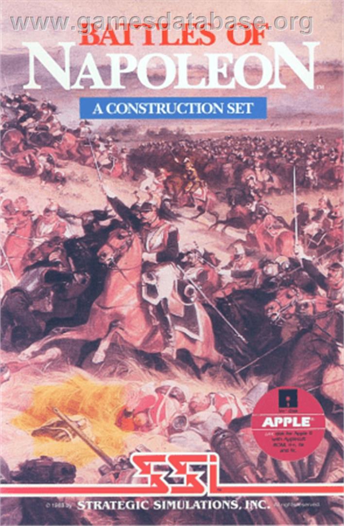 Battles of Napoleon - Apple II - Artwork - Box