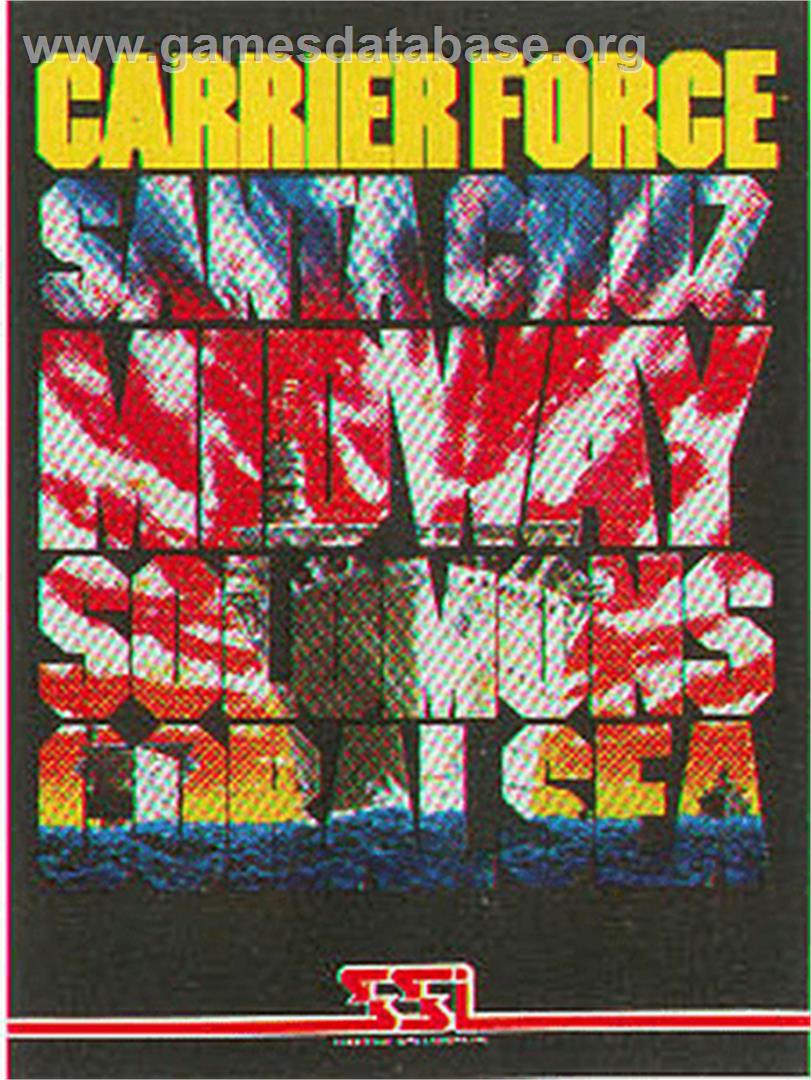 Carrier Force - Apple II - Artwork - Box