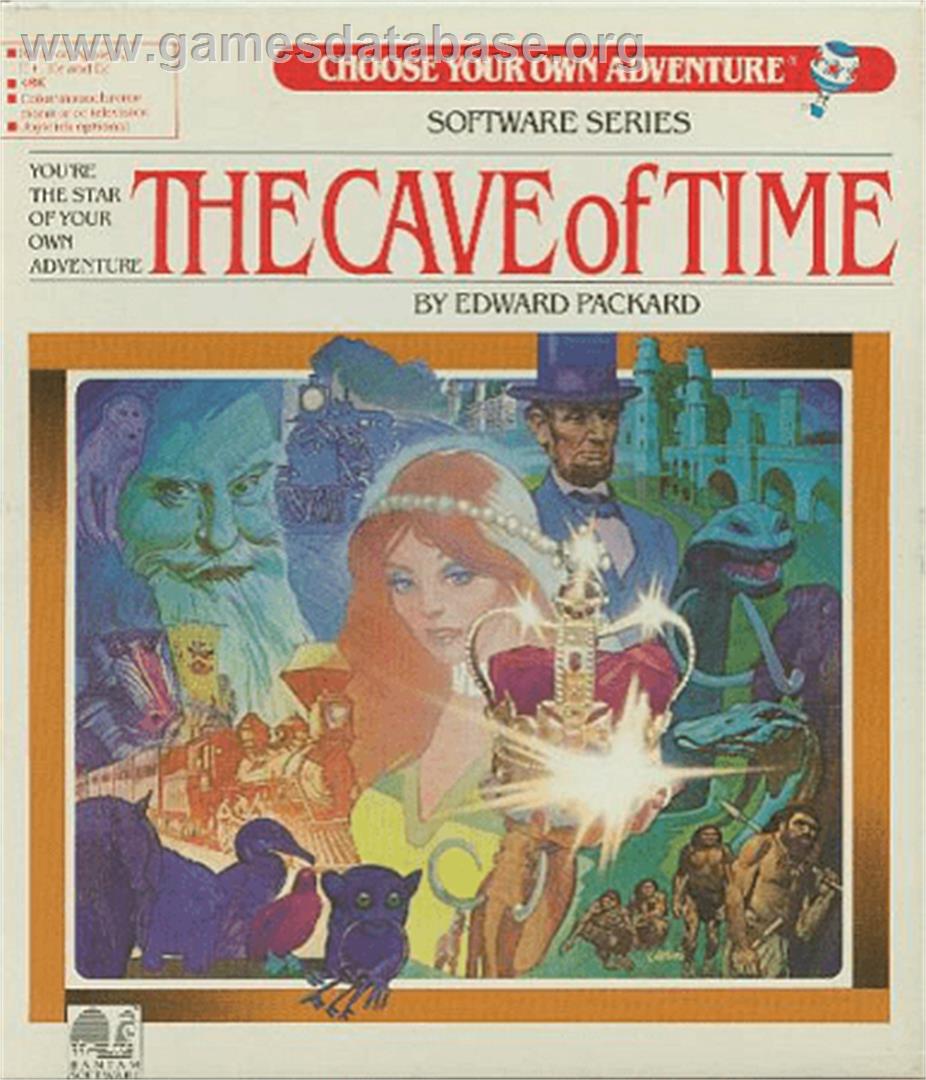Cave of Time - Apple II - Artwork - Box