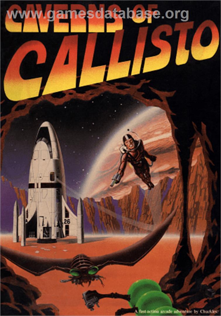 Caverns of Callisto - Apple II - Artwork - Box
