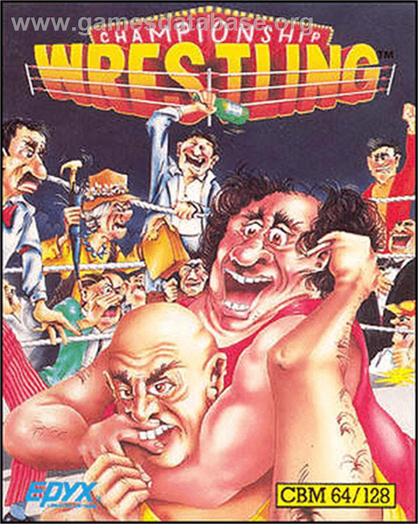 Championship Wrestling - Apple II - Artwork - Box