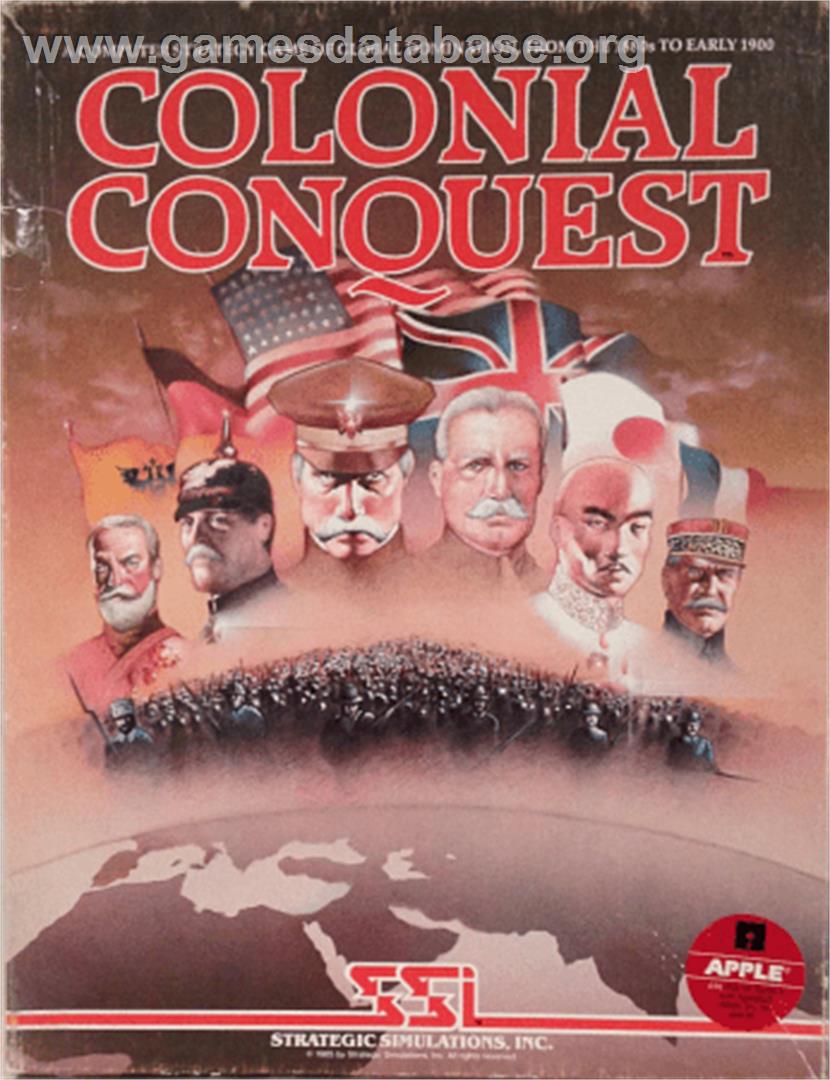 Colonial Conquest - Apple II - Artwork - Box