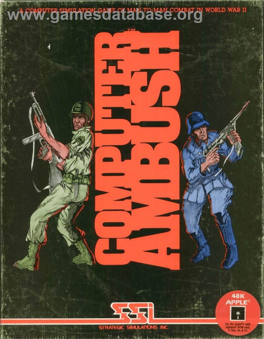 Computer Ambush - Apple II - Artwork - Box