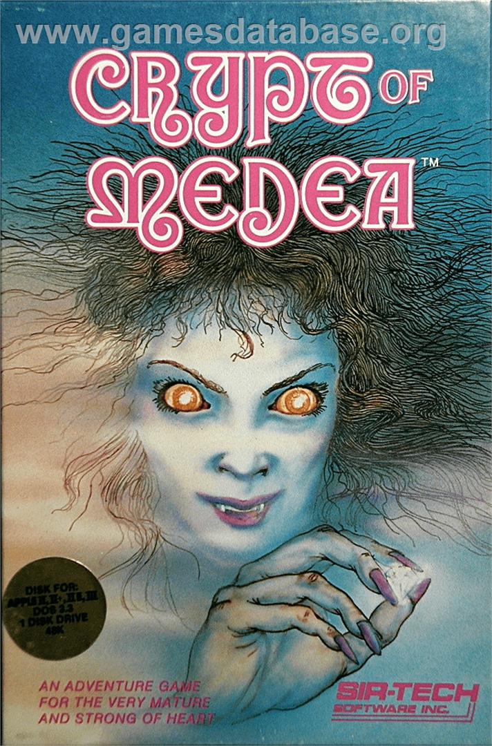 Crypt of Medea - Apple II - Artwork - Box