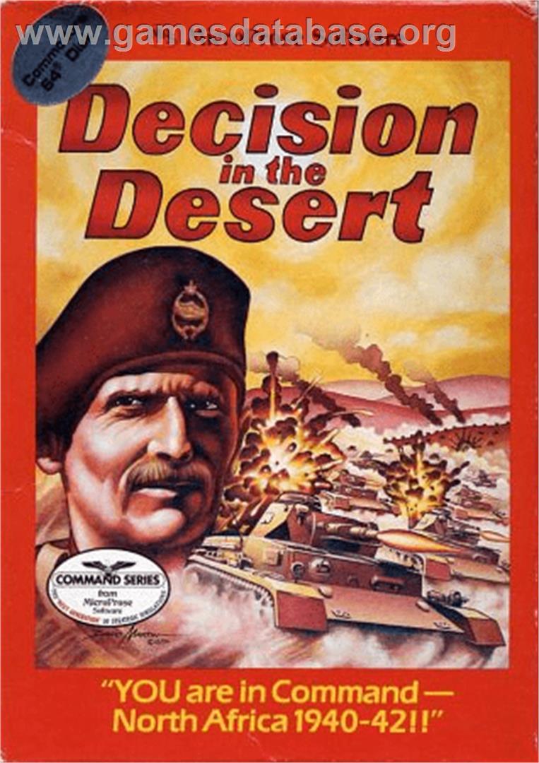 Decision in the Desert - Apple II - Artwork - Box