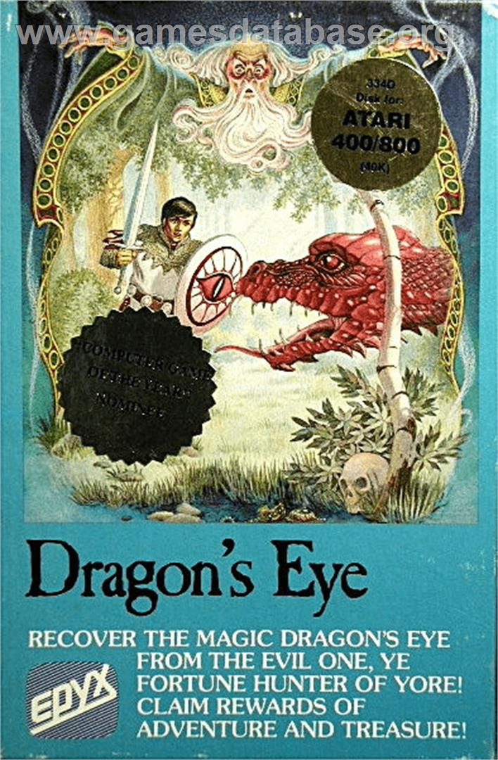 Dragon's Eye - Apple II - Artwork - Box