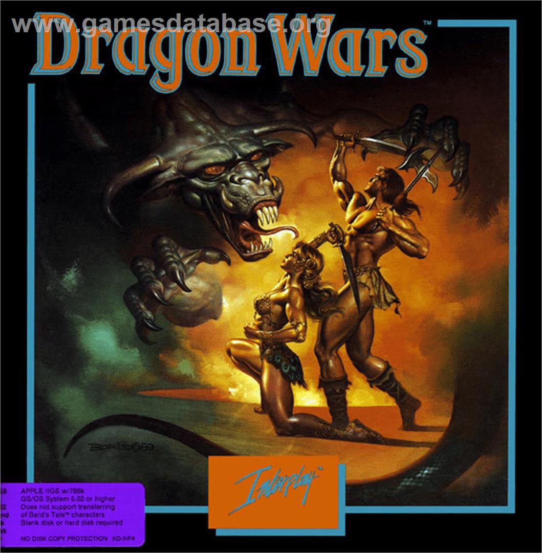 Dragon's Keep - Apple II - Artwork - Box