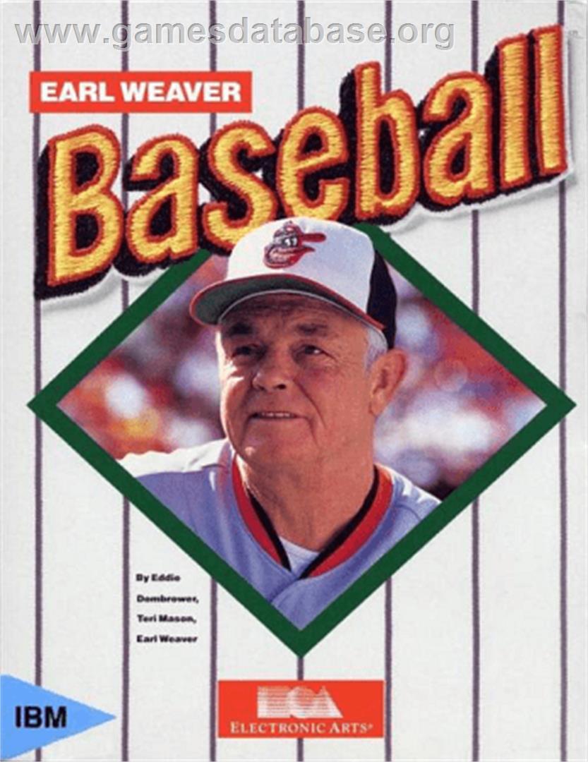 Earl Weaver Baseball - Apple II - Artwork - Box