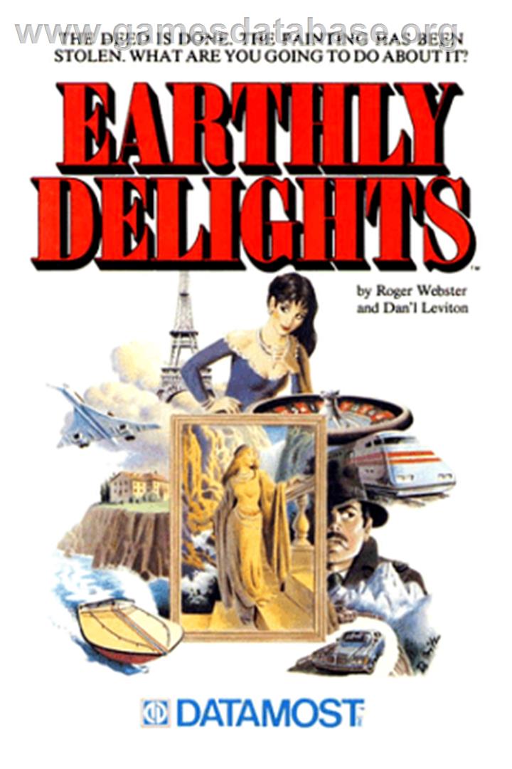 Earthly Delights - Apple II - Artwork - Box
