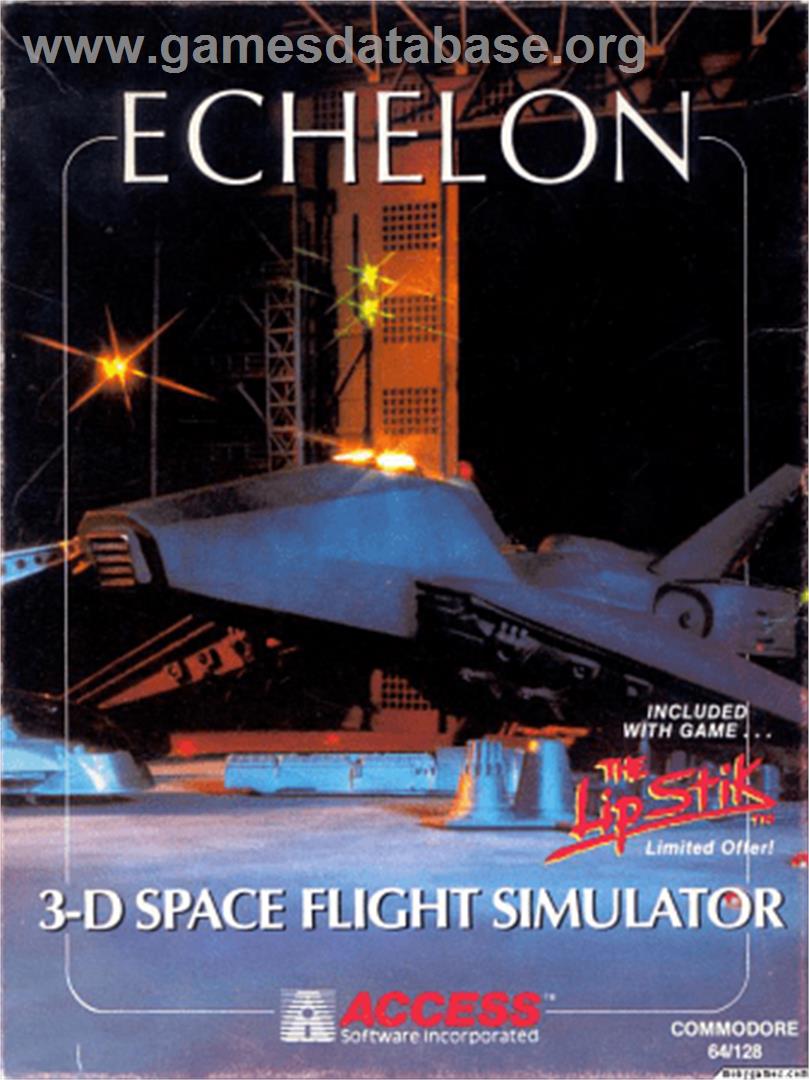 Echelon - Apple II - Artwork - Box