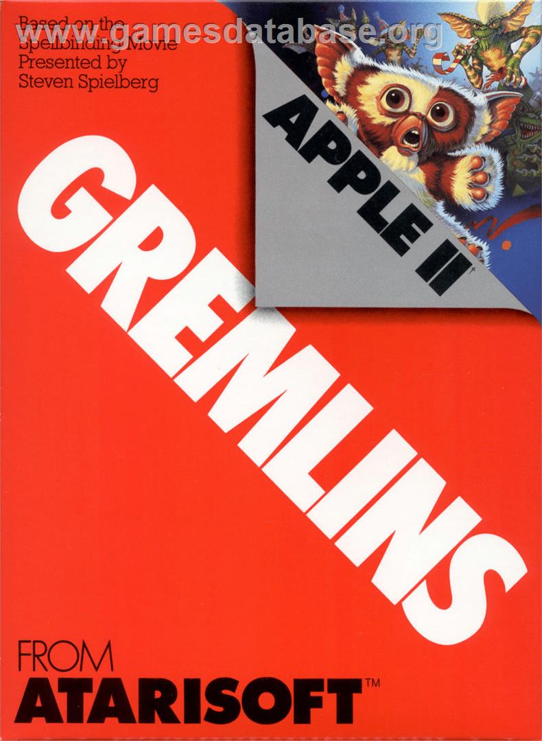 Gremlins - Apple II - Artwork - Box