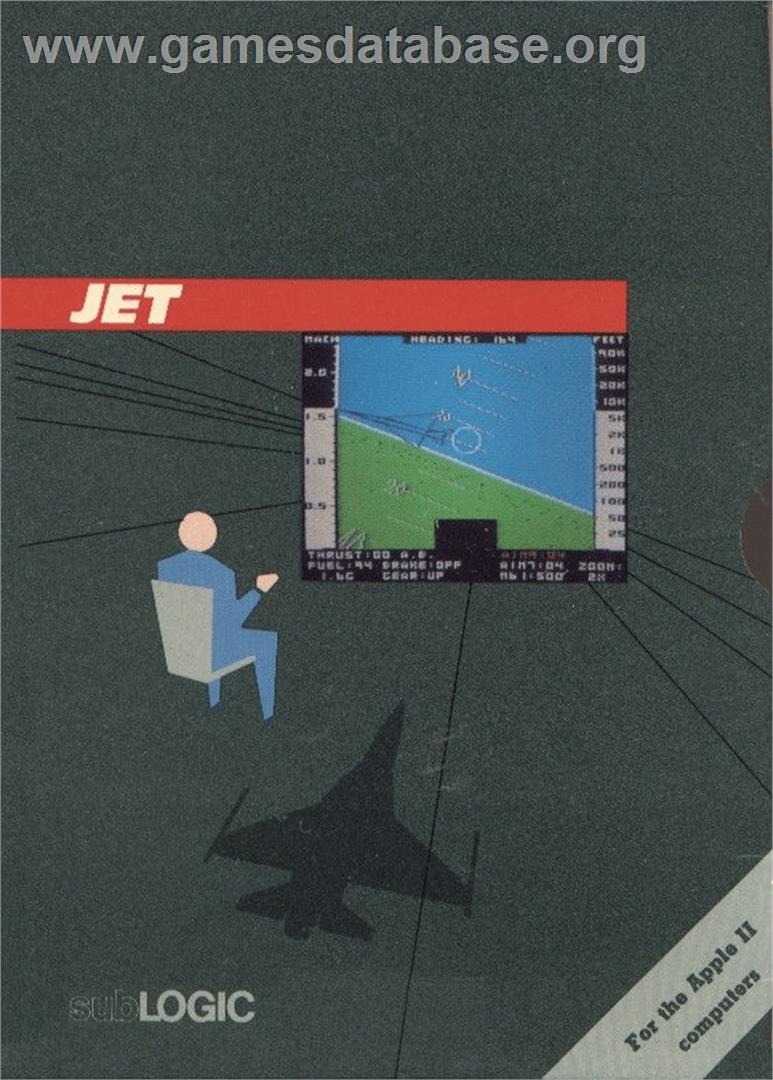 Jet - Apple II - Artwork - Box