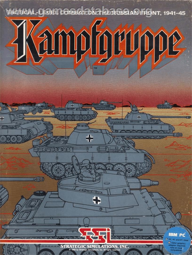 Kampfgruppe - Apple II - Artwork - Box