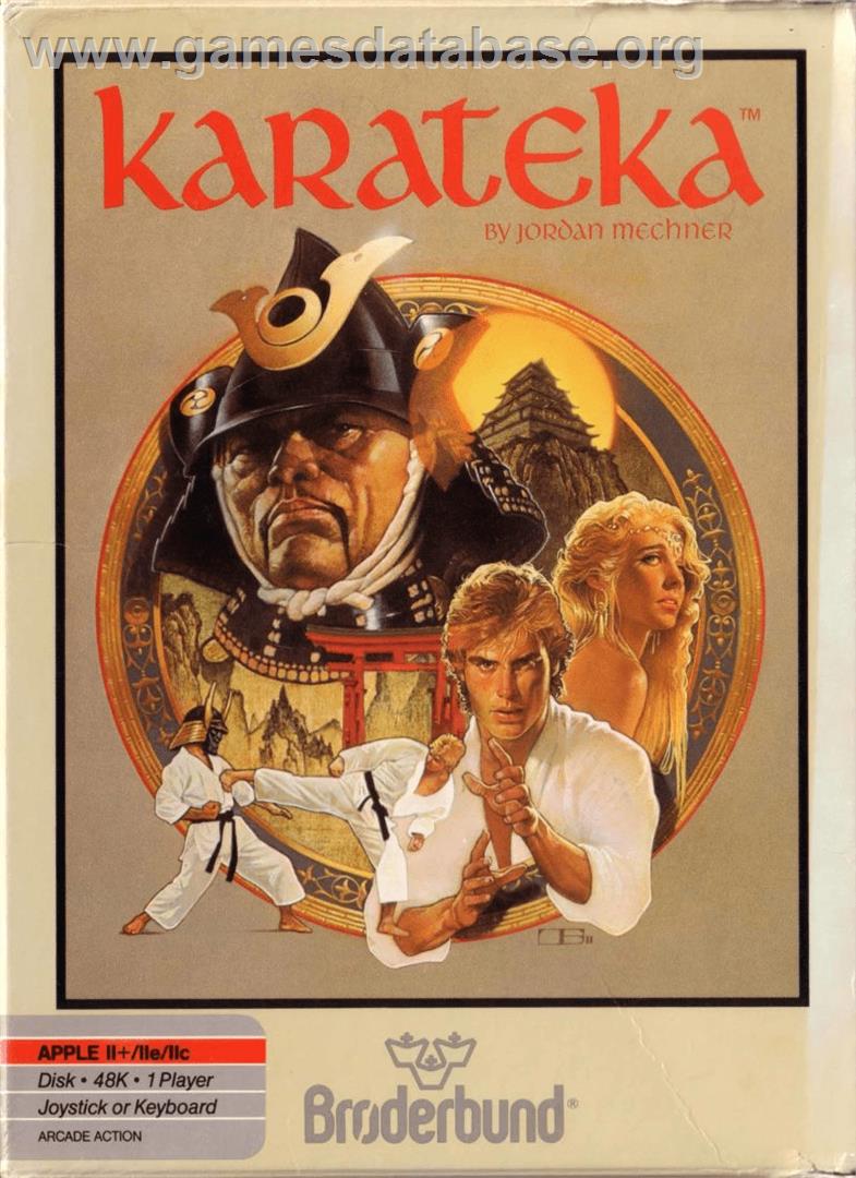 Karateka - Apple II - Artwork - Box