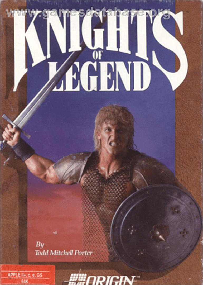 Knights of Legend - Apple II - Artwork - Box