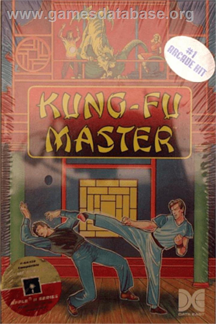 Kung-Fu Master - Apple II - Artwork - Box
