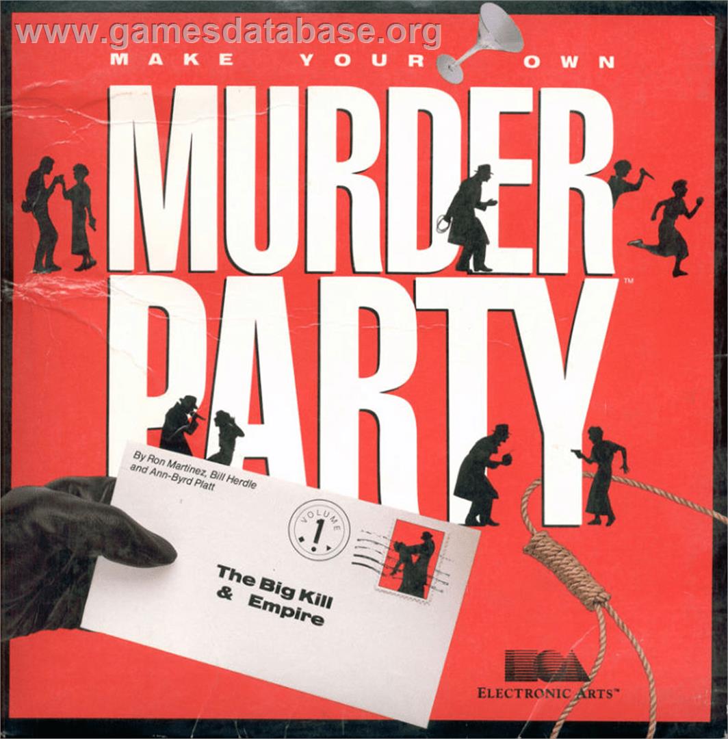 Make Your Own Murder Party - Apple II - Artwork - Box