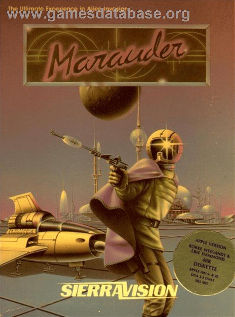 Marauder - Apple II - Artwork - Box