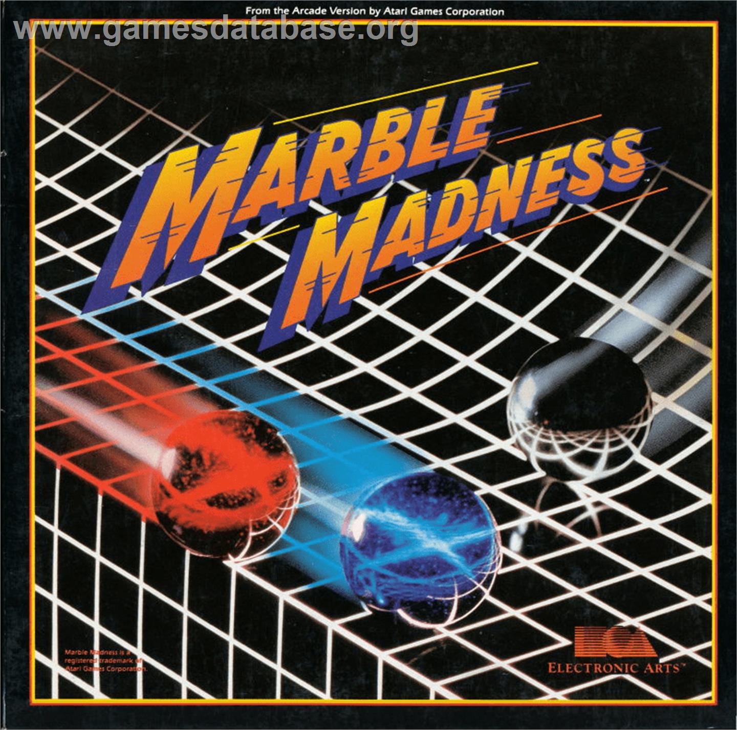 Marble Madness - Apple II - Artwork - Box