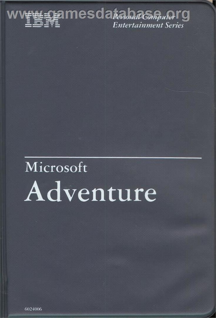 Microsoft Adventure - Apple II - Artwork - Box