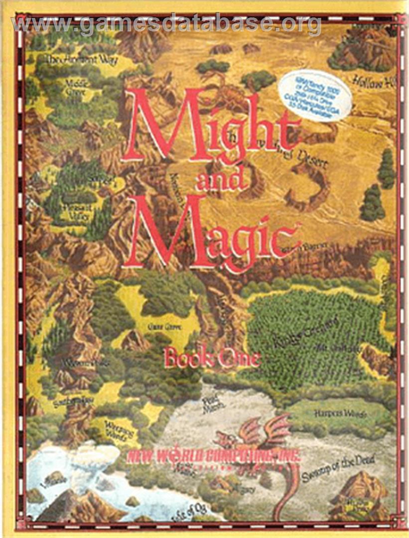 Might and Magic: Secret of the Inner Sanctum - Apple II - Artwork - Box