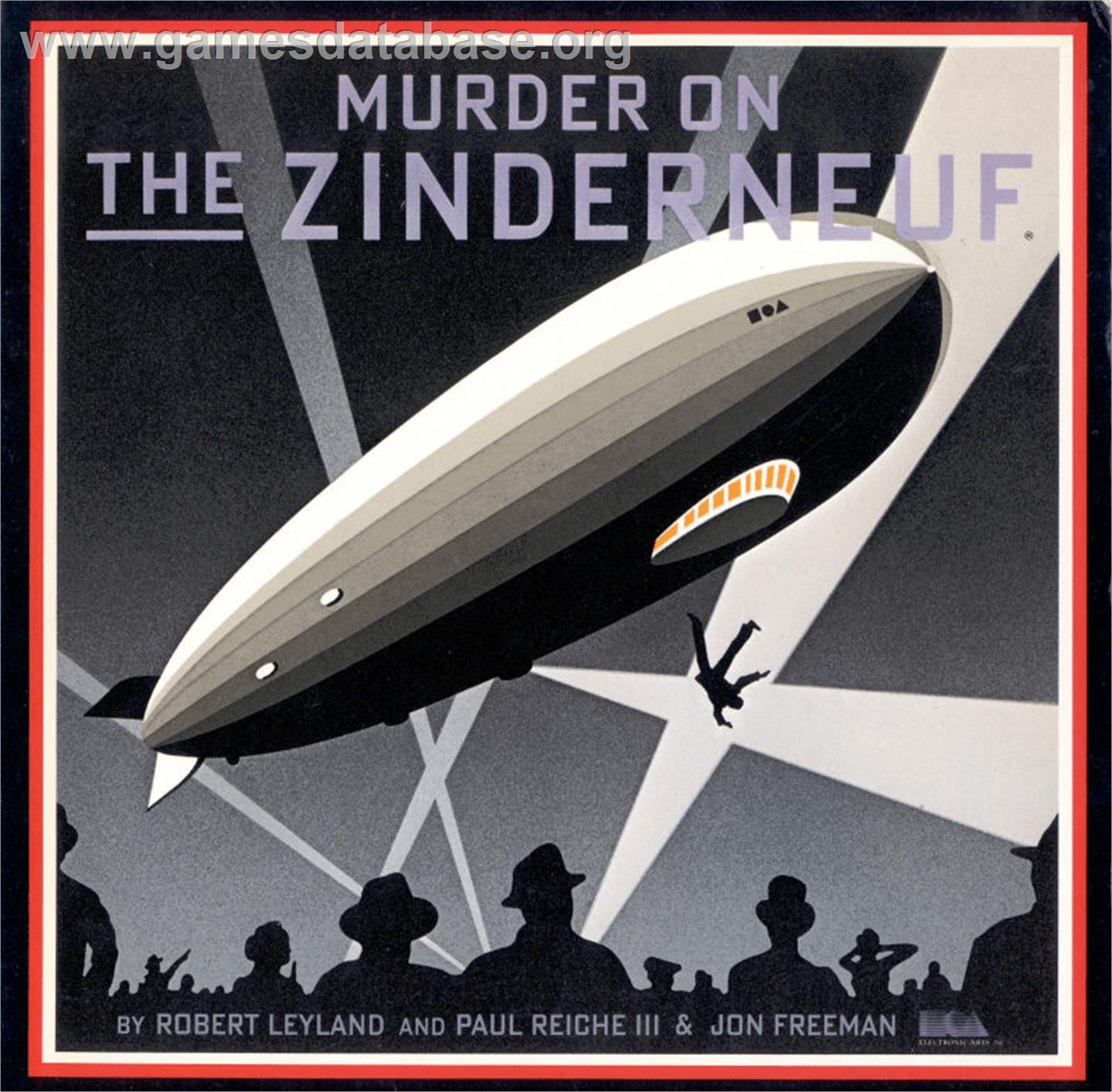 Murder on the Zinderneuf - Apple II - Artwork - Box